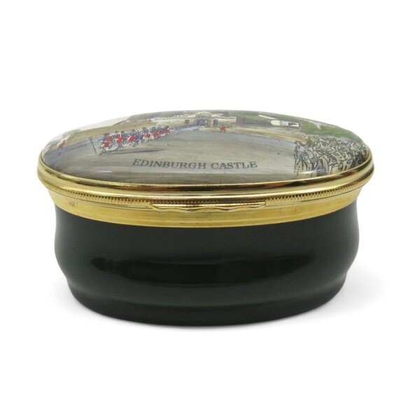 HALCYON DAYS Duke of Edinburgh Castle England Enamel 133/250 Limited Edition - Picture 4 of 10